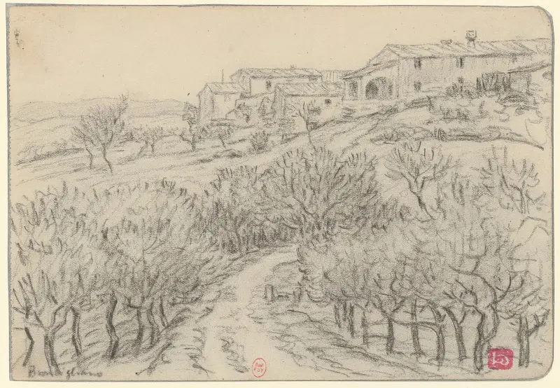 Broncigliano av Henri Rivière
