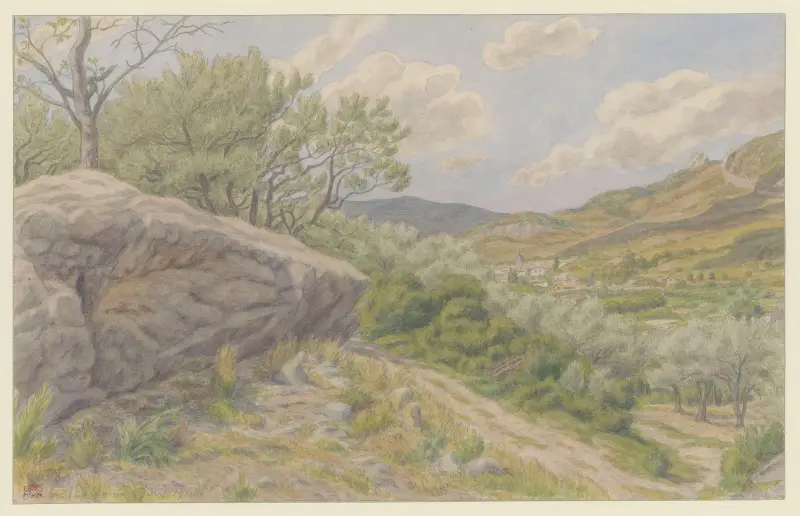 Buis-les-Baronnies av Henri Rivière
