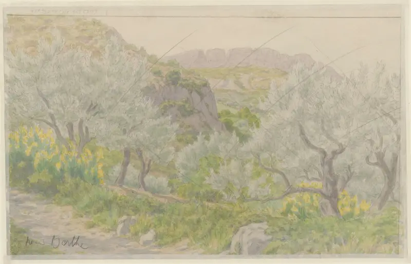 Buis-les-Baronnies av Henri Rivière
