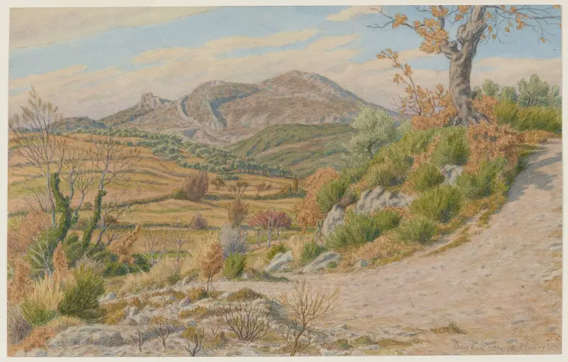 Buis-lès-Baronnies av Henri Rivière
