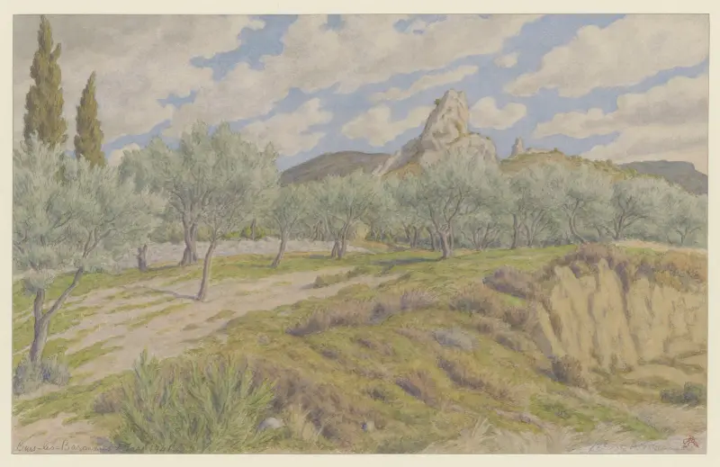 Buis-les-Baronnies, la Petite aiguille av Henri Rivière