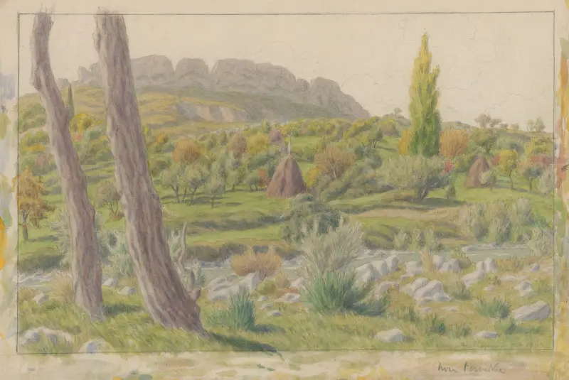 Buis-les-Baronnies av Henri Rivière