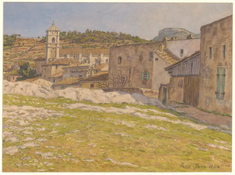 Cassis av Henri Rivière