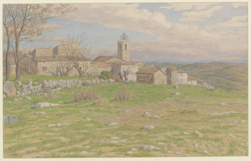 Châteauneuf-de-Grasse, Henri Rivière