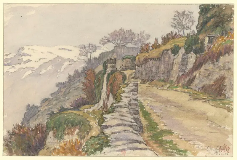 Conflans av Henri Rivière