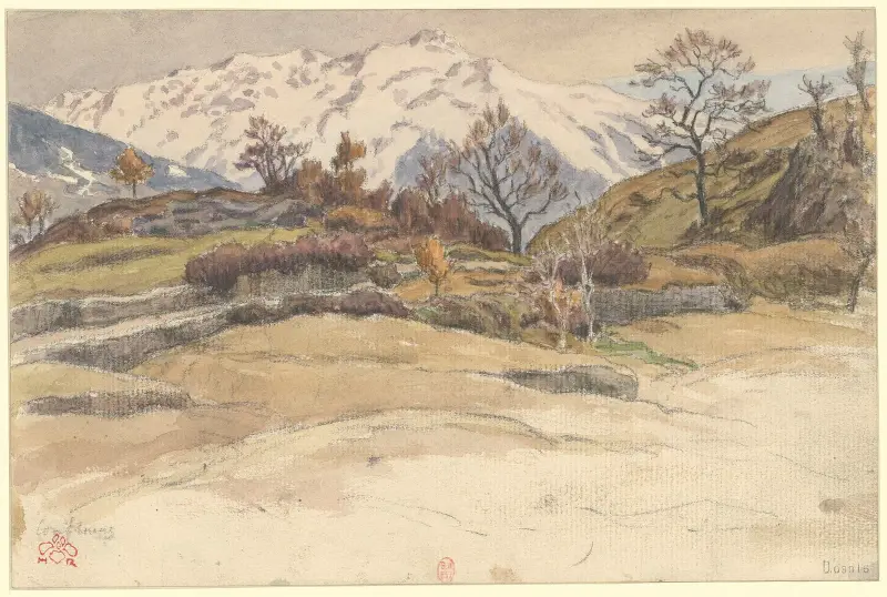 Conflans av Henri Rivière