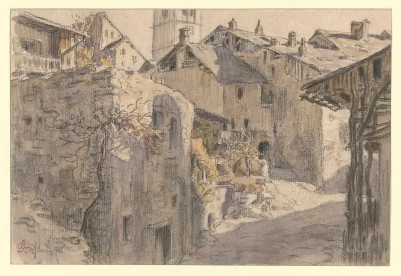 Conflans av Henri Rivière