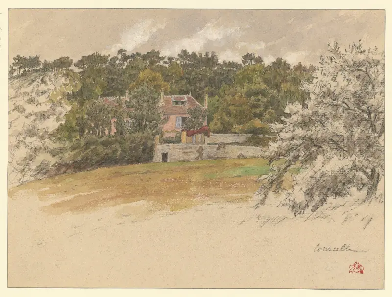 Courcelle av Henri Rivière
