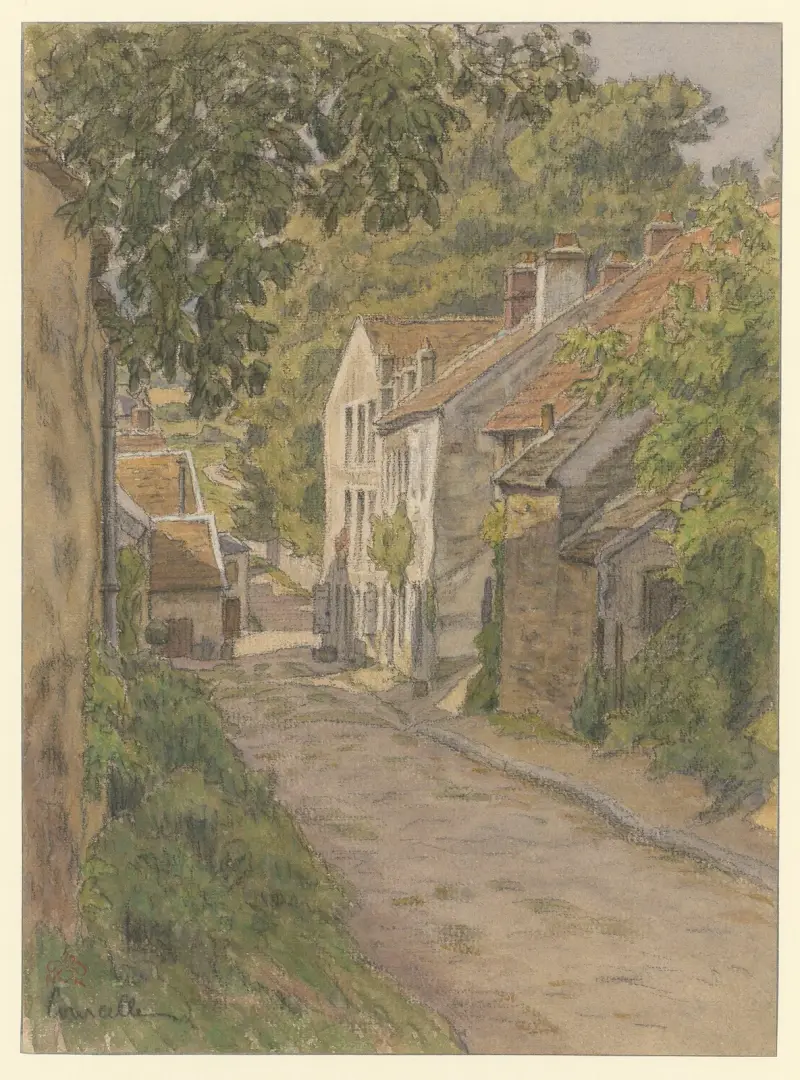 Courcelle av Henri Rivière