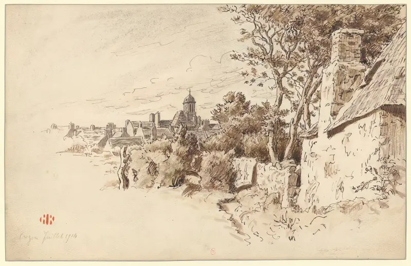 Crozon av Henri Rivière