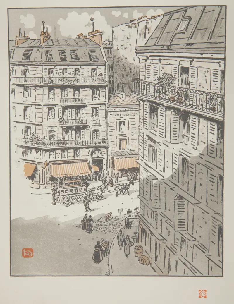 De la Rochechouart av Henri Rivière