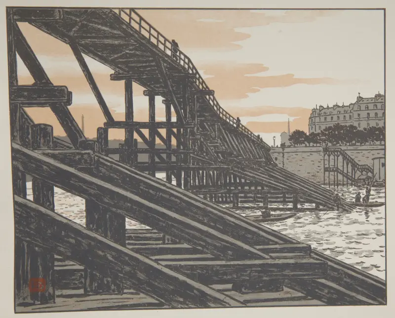 De l’Estacade av Henri Rivière
