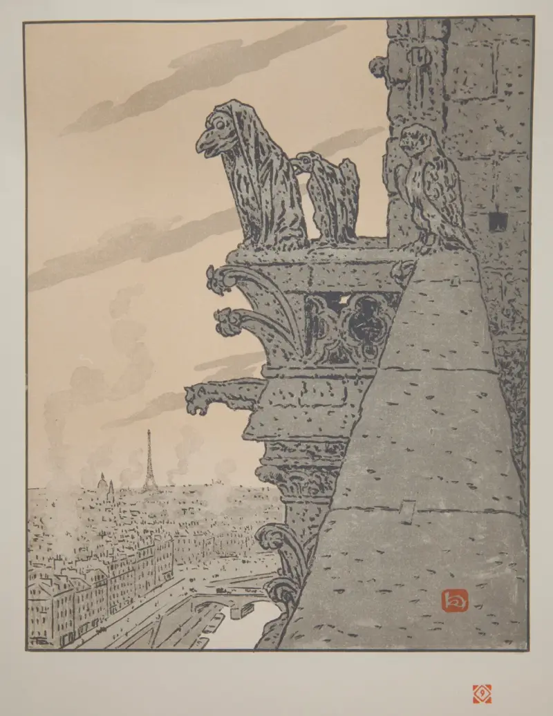 De Notre Dame av Henri Rivière