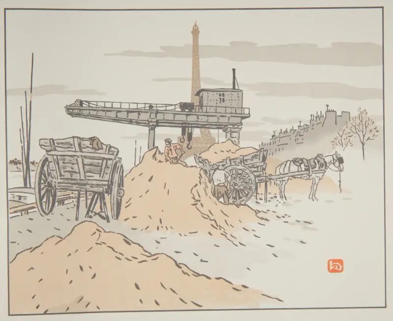 Du Quai de Grenelle av Henri Rivière