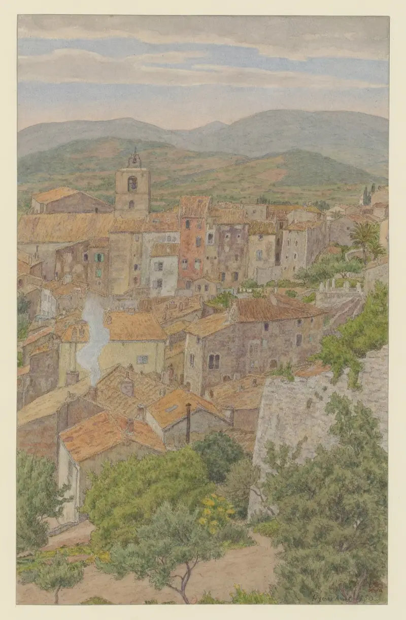 Hyères av Henri Rivière
