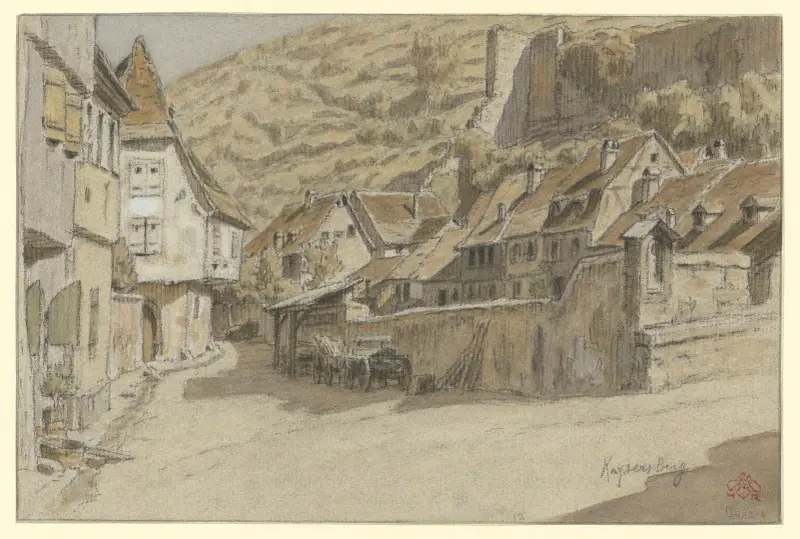 Kaysersberg av Henri Rivière