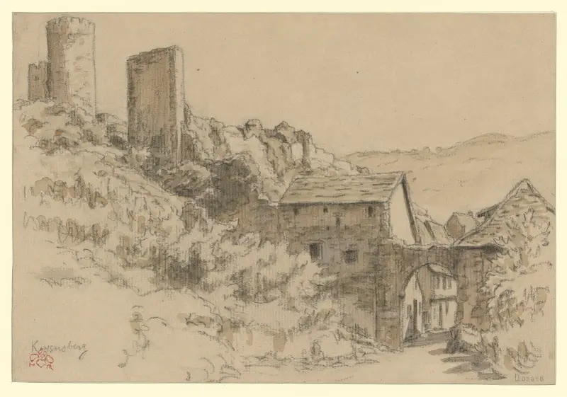 Kaysersberg av Henri Rivière