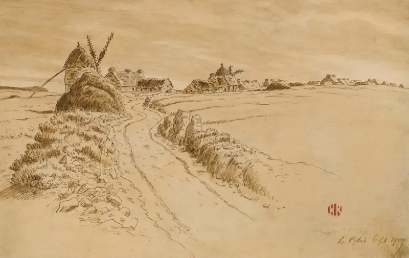 La Palud av Henri Rivière