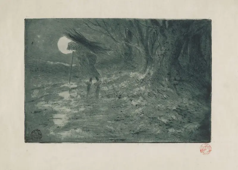 Häxan av Henri Rivière