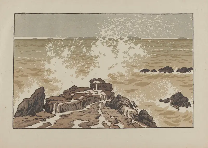 Vågen av Henri Rivière