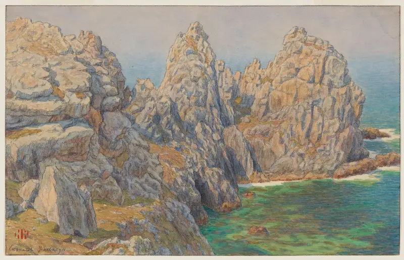 Ärtknippet. Camaret av Henri Rivière