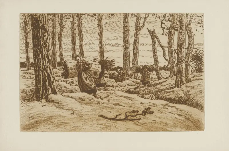 Efter stormen, Launaybukten av Henri Rivière