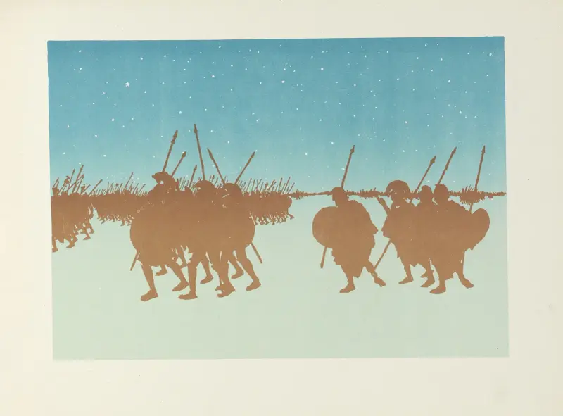 Les Soldats av Henri Rivière