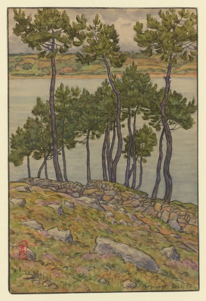 Loguivy av Henri Rivière