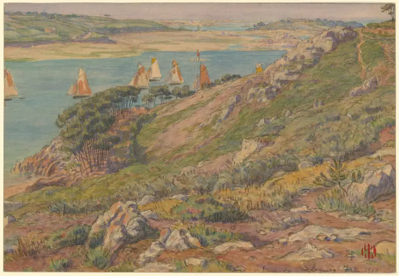 Loguivy av Henri Rivière