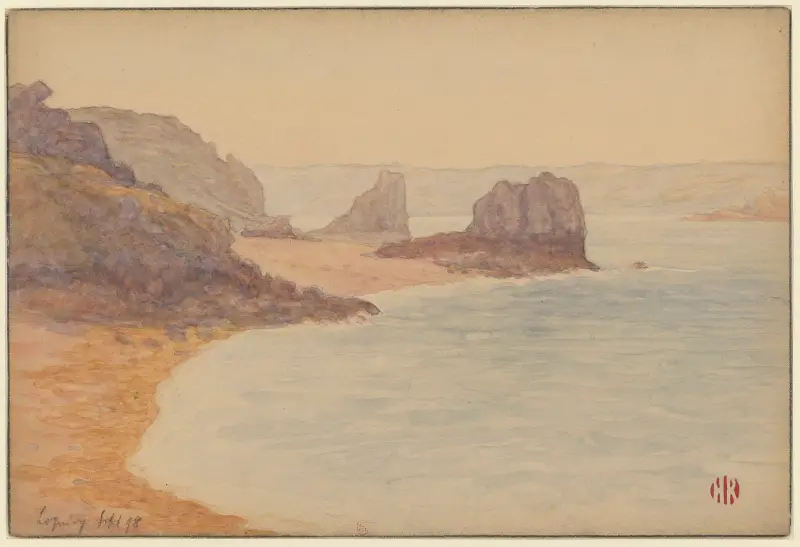 Loguivy, dimma och sol av Henri Rivière