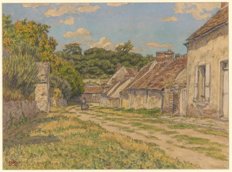 Montfort-l’Amaury, 1924 – Nr. 5 von Henri Rivière