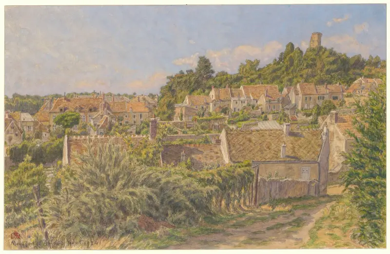Montfort-l’Amaury av Henri Rivière