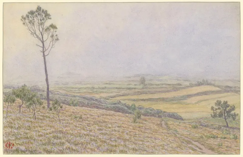 Morgon, Lequiffiniecs hedar i dimman av Henri Rivière