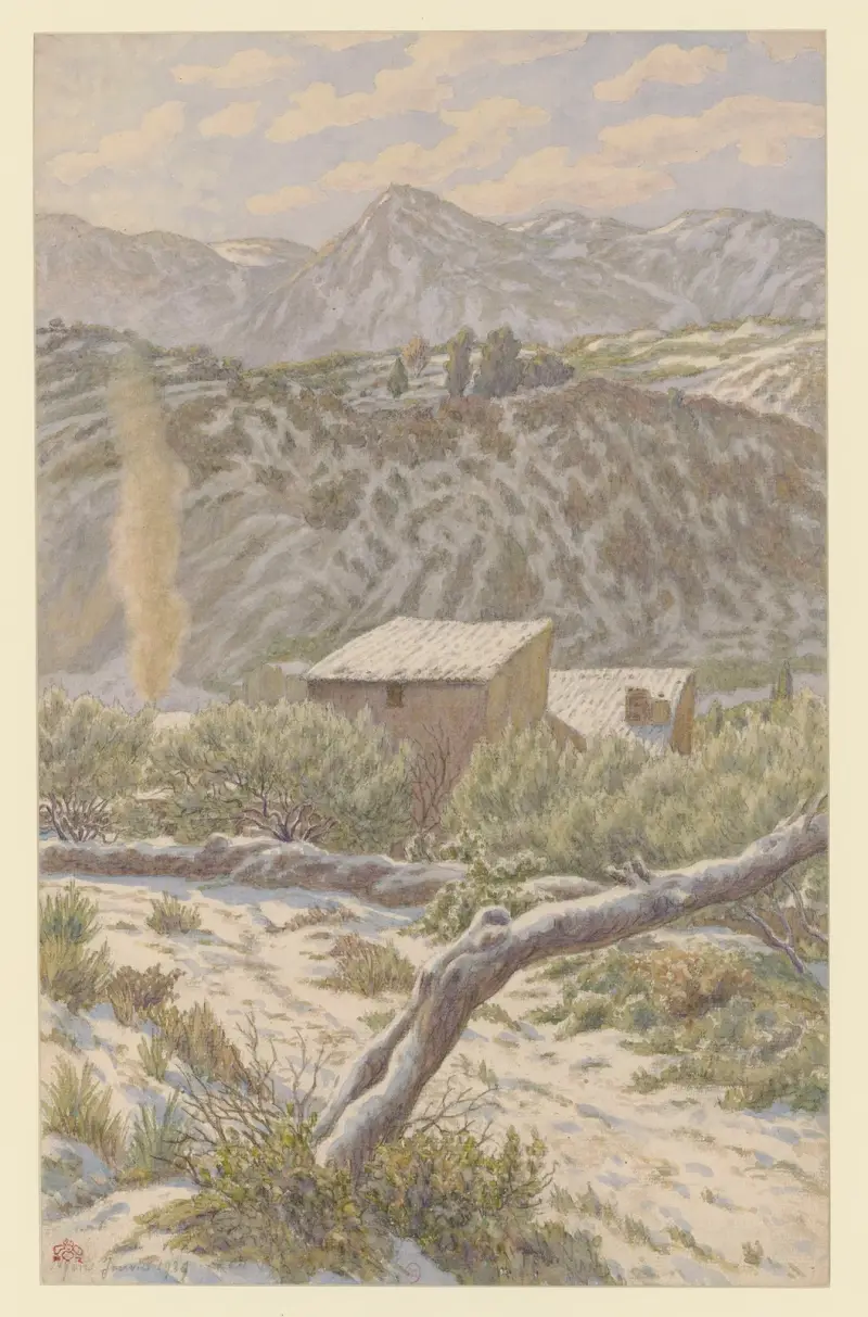 Nyons av Henri Rivière