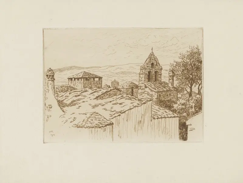Orvieto av Henri Rivière