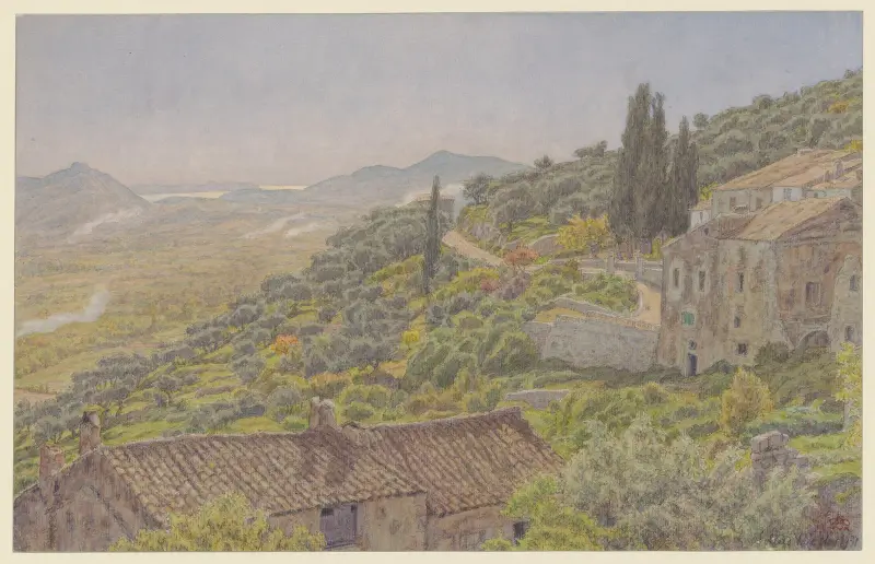 Solliès-Ville av Henri Rivière