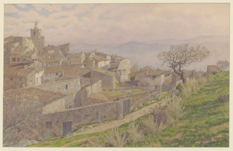 Solliès-Ville av Henri Rivière
