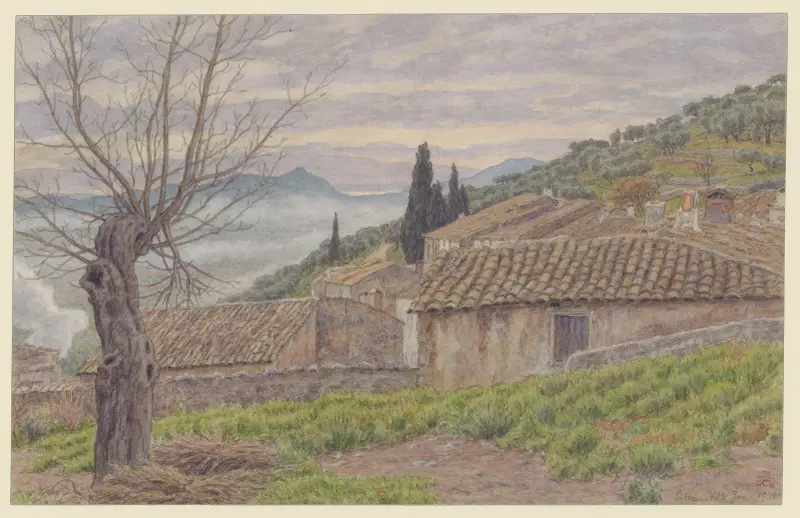 Solliès-Ville av Henri Rivière