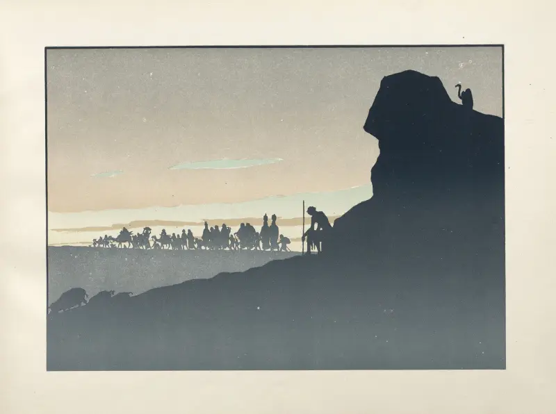 Den förlorade sonen; Femte scenen av Henri Rivière