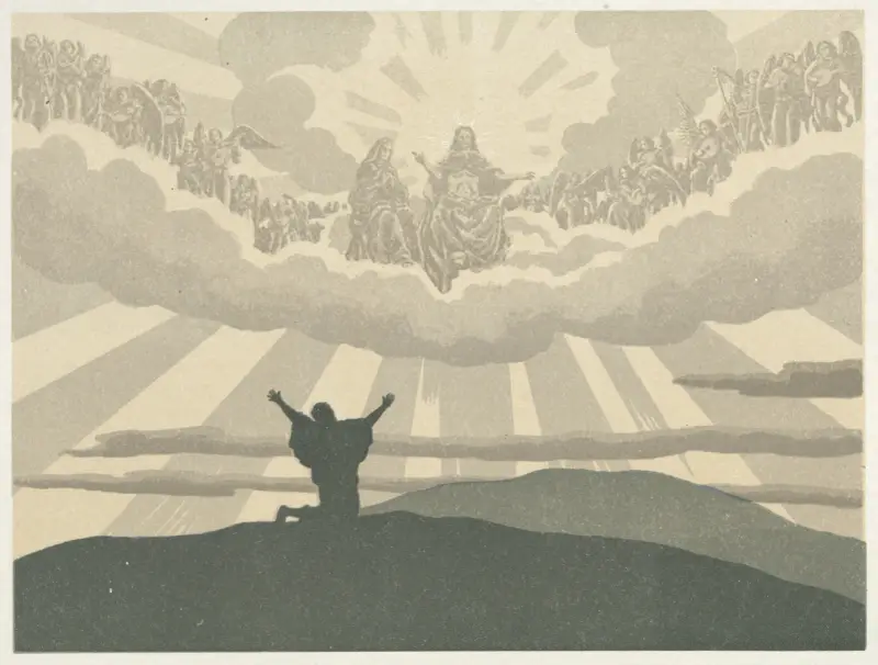Den vandrande juden; Himlen av Henri Rivière