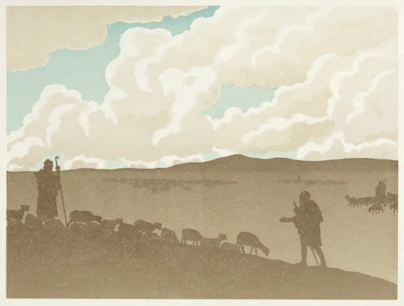 The Wandering Jew; The Plain av Henri Rivière