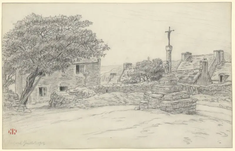 Tréboul av Henri Rivière