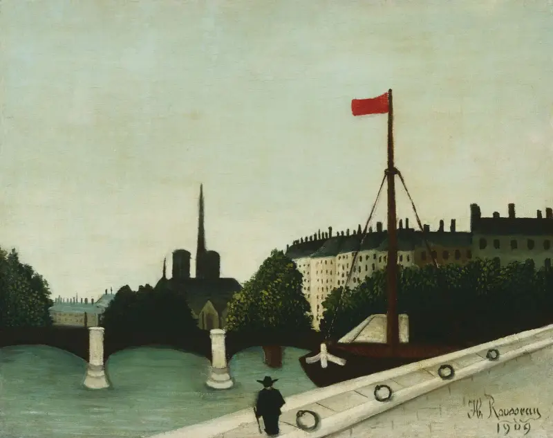 Notre-Dame von Henri Rousseau
