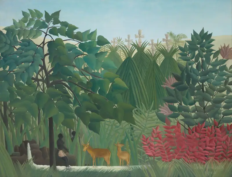 Wodospad, Henri Rousseau