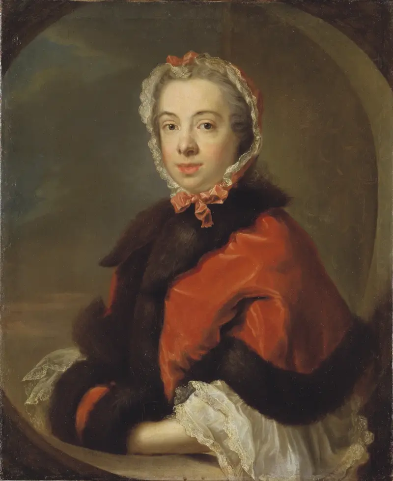 Maria Juliana Jennings, 1731-1793 av Johan Henrik Scheffel