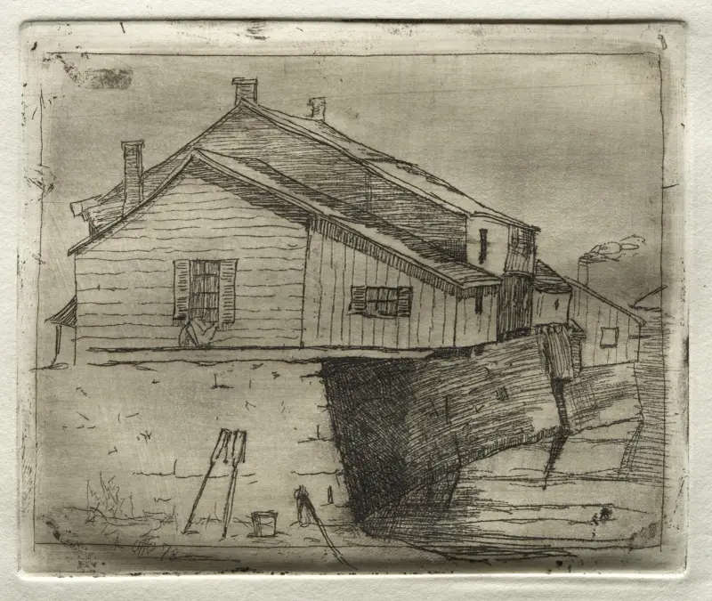 Dom nad wodą, Otto Henry Bacher