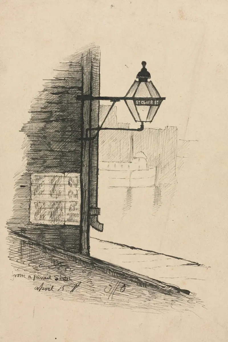 St. Clair Street, Cleveland av Otto Henry Bacher