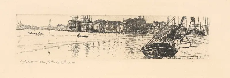 Venedig von Otto Henry Bacher