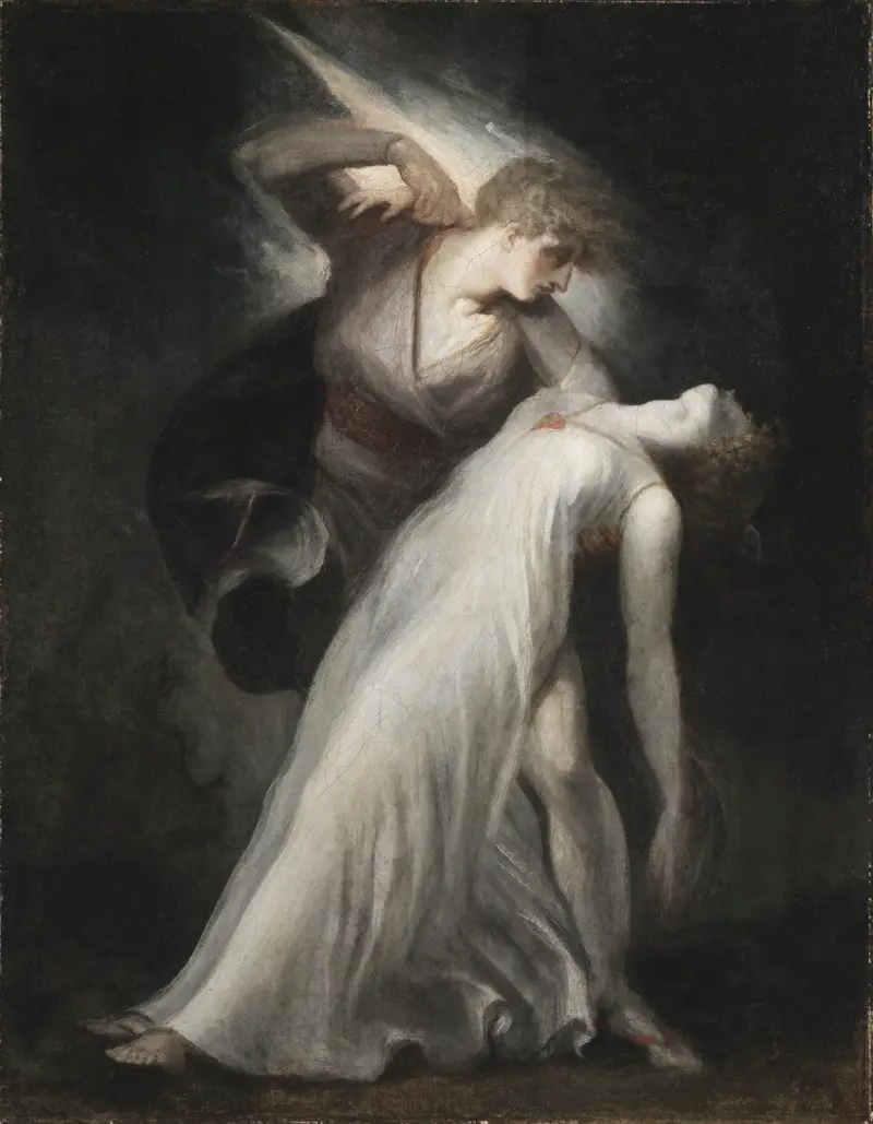 Celadon und Amelia von Henry Fuseli
