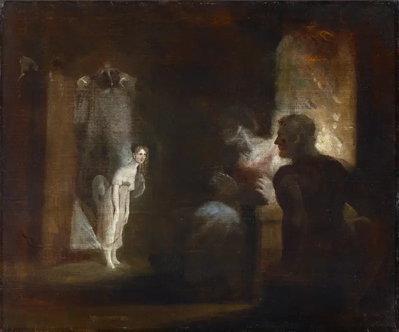 Undine Enters the House of the Fisherman and His Wife av Henry Fuseli